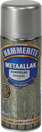 Hammerite Hamerslag Zilvergrijs H115 Spuitbus 400 ml, Nieuw, Verzenden