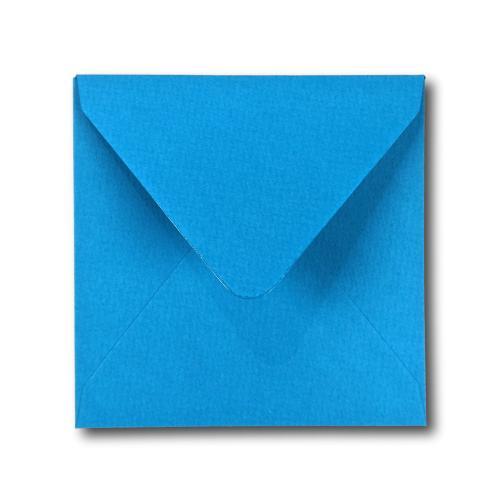 Envelop 14 x 14 cm Aquablauw Structuur, Hobby en Vrije tijd, Kaarten | Zelf maken, Verzenden