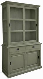 Buffetkast olijfgrijs - olijfgrijs Putten 120 x 220cm, Ophalen of Verzenden, Nieuw
