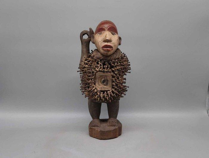 Fetisj figuur - kissi - Democratische Republiek Congo -, Antiek en Kunst, Kunst | Niet-Westerse kunst