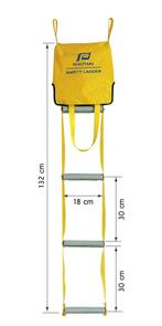 Plastimo Nood zwemtrap met 5 treden, Watersport en Boten, Accessoires en Onderhoud, Ophalen of Verzenden, Nieuw