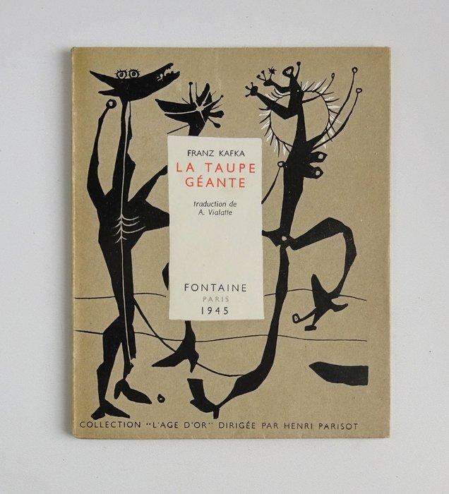 Franz Kafka - La Taupe géante [EO sur vélin, couv. Mario, Antiek en Kunst, Antiek | Boeken en Bijbels
