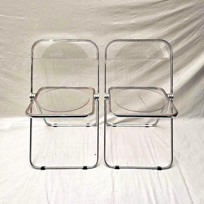 Anonima Castelli - Giancarlo Piretti - Stoel - Klapstoelen -, Antiek en Kunst, Antiek | Meubels | Stoelen en Banken