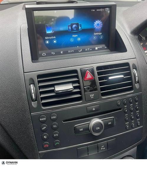 Navigatie mercedes w204 C klasse carplay android 13 usb, Auto diversen, Autoradio's, Nieuw, Ophalen of Verzenden
