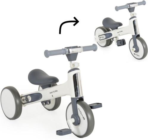 Byox Learn To Ride White 2-in-1 Loopfiets 111747, Kinderen en Baby's, Speelgoed | Buiten | Voertuigen en Loopfietsen, Nieuw, Verzenden