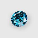 1 pcs Diamant (Kleurbehandeld) - 0.50 ct - Rond - Fancy, Nieuw