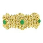 Armband - Geel goud Jade