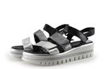 Gabor Sandalen in maat 38½ Zilver, Overige kleuren, Verzenden, Gabor, Sandalen of Muiltjes
