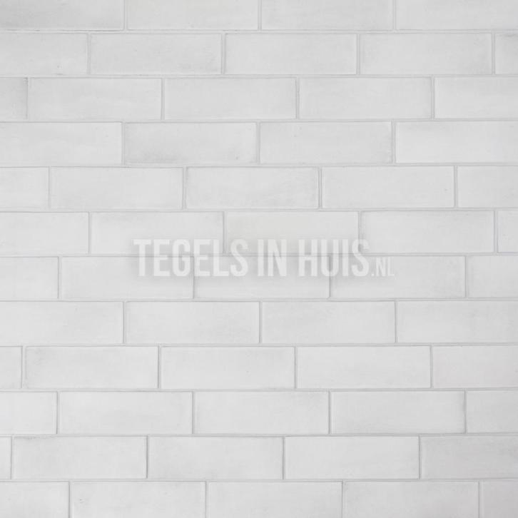 Vloertegel wandtegel coco wit mat 5x15 r9 vloertegel, Doe-het-zelf en Verbouw, Tegels, Vloertegels, Nieuw, 10 m² of meer, Keramiek