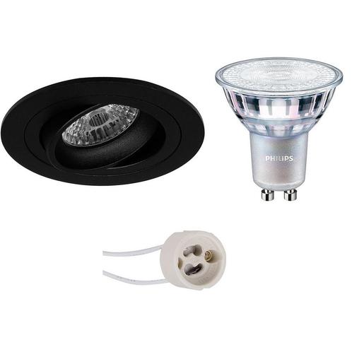 Voordeelset: LED Spot Set - Pragmi Alpin Pro - GU10 Fitting, Huis en Inrichting, Lampen | Spots, Plafondspot of Wandspot, Nieuw