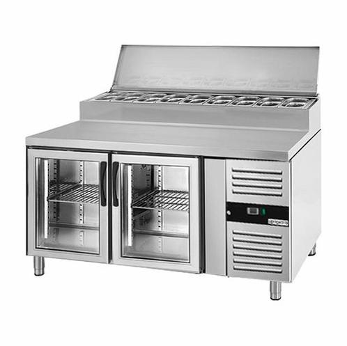 GGM Gastro | Voorbereidingstafel PREMIUM - 1360mm - 2 glazen, Zakelijke goederen, Horeca | Meubilair en Inrichting, Nieuw in verpakking
