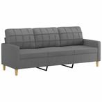 Bank Donkergrijs - Comfortabel Tweedekansje! OP=OP, Minder dan 75 cm, 150 tot 200 cm, Ophalen of Verzenden, Rechte bank