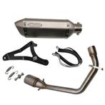 JM Tuning Uitlaat voor 4T 2V - 4T 3V (iGet Euro4 &amp;, Fietsen en Brommers, Brommeronderdelen | Scooters, Ophalen of Verzenden