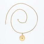 Halsketting - 14 karaat Geel goud, Sieraden, Tassen en Uiterlijk, Kettingen, Nieuw