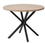 Ronde Eettafel Ø100 cm – Massief Hout, Scandinavisch Design, Verzenden, Nieuw
