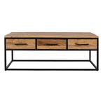 Salontafel Mangohout Owen 120 cm, Huis en Inrichting, Tafels | Salontafels, 100 tot 150 cm, Verzenden, Nieuw, 50 tot 100 cm