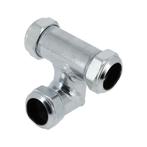 BONFIX Knel C-staal 118 passeer T-stuk 15 x 15 x 15 mm, Doe-het-zelf en Verbouw, Buizen en Afvoer, Ophalen of Verzenden, Nieuw