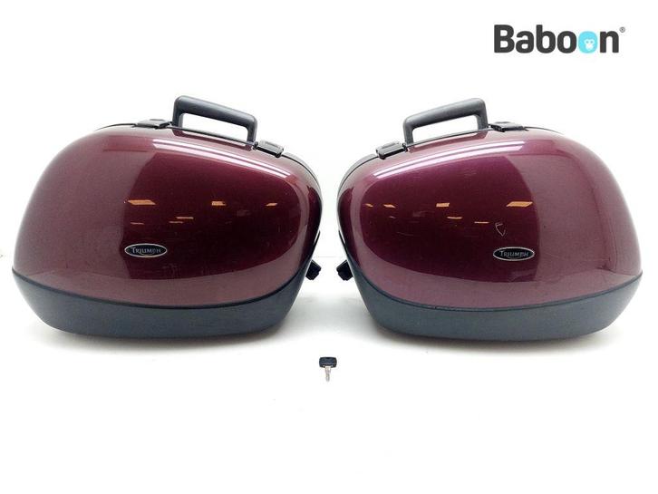 Kofferset Triumph Trophy 1200 1996-2003, Motoren, Onderdelen | Overige, Gebruikt, Verzenden