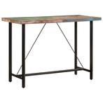 vidaXL Bartafel 150x70x107 cm massief gerecycled hout en, Huis en Inrichting, Tafels | Eettafels, Verzenden, Nieuw