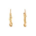 Gouden fantasie oorringen 14 krt, Sieraden, Tassen en Uiterlijk, Oorbellen, Ophalen of Verzenden, Nieuw