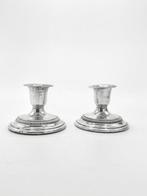 Hans Jensen & Co - Kandelaar (2) - .830 zilver - H.J Silver, Antiek en Kunst, Antiek | Goud en Zilver