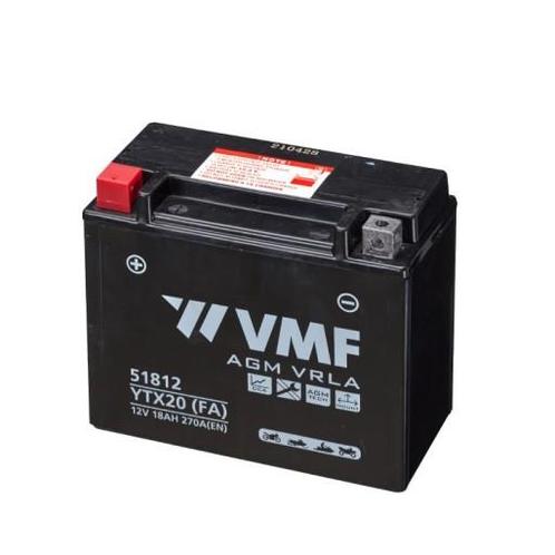VMF Powersport AGM FA accu | 51812 | 12V 18Ah, Auto-onderdelen, Accu's en Toebehoren, Ophalen of Verzenden