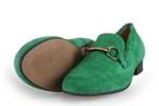 Linea Zeta Loafers in maat 37 Groen | 10% extra korting, Kleding | Dames, Schoenen, Verzenden, Overige typen, Linea Zeta, Gedragen