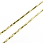 Gouden Venetiaanse schakel ketting | 69,5 cm, Sieraden, Tassen en Uiterlijk, Kettingen, Ophalen of Verzenden, Gebruikt, Overige kleuren