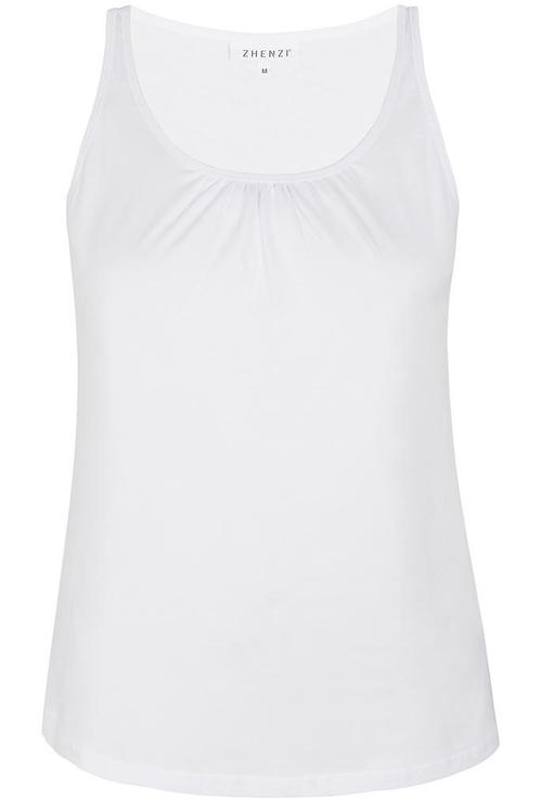 Zhenzi singlet ASHA rimpel pas Maat:, Kleding | Dames, Tops, Overige kleuren, Nieuw, Verzenden
