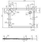 Xellanz Thermo Rechts Complete Douchecabine - 120x90x228cm -, Doe-het-zelf en Verbouw, Sanitair, Ophalen of Verzenden, Nieuw, Glas