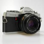 Minolta XG-1 + Minolta Rokkor 45mm f/2 - Tweedehands, Verzenden, Gebruikt, Spiegelreflex, Minolta