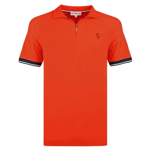 -48% Q1905  Q1905 Polo shirt stroke rood  maat XXXL, Kleding | Heren, Sportkleding, Oranje, Nieuw, Verzenden