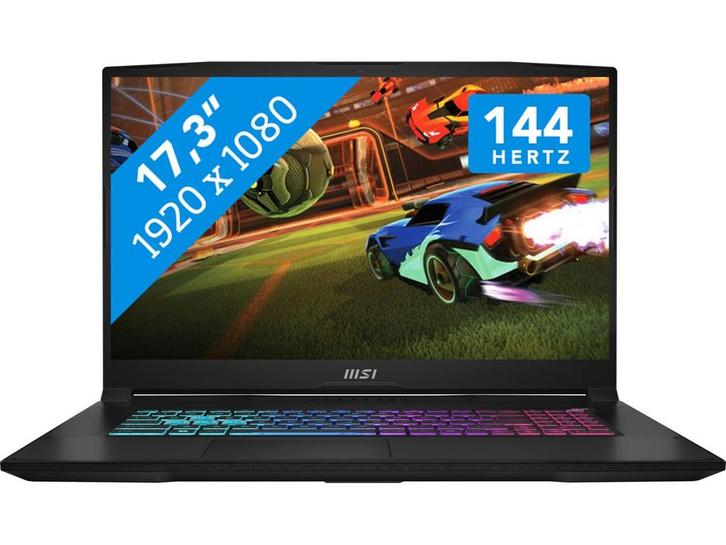 MSI Katana 17 B13UCRK-1402 - Gaming Laptop - QWERTZ (2023), Computers en Software, Windows Laptops, Zo goed als nieuw, Verzenden