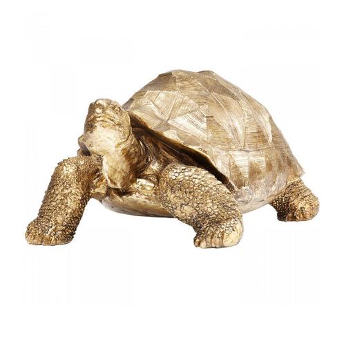 *WOONWINKEL* Kare Design Turtle Gold Gouden Deco Schildpad M, Huis en Inrichting, Woonaccessoires | Overige, Nieuw, Verzenden