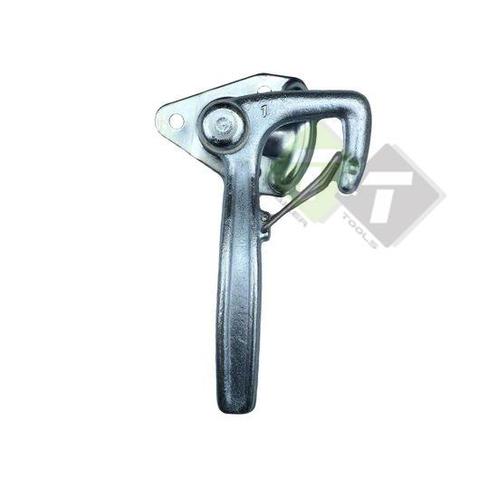 Klepsluiting Links 1 Met Veer, Plaat : 65mm X 80mm (H X B), Doe-het-zelf en Verbouw, Hang- en Sluitwerk, Overige typen, Nieuw