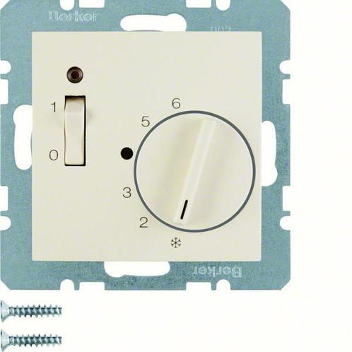 Hager Berker kamerthermostaat met verbreekcontactschakelaar, Doe-het-zelf en Verbouw, Overige Doe-het-zelf en Verbouw, Nieuw, Verzenden