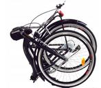 Vouwfiets - 26 inch - met 7 versnellingen - wit zwart, Ophalen of Verzenden, Nieuw