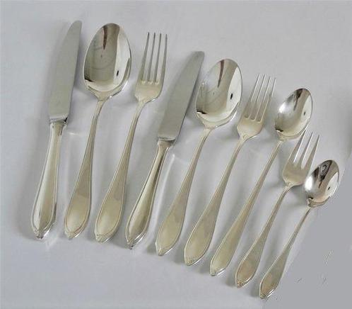 Christofle - Bestekset (112) - model Versailles - 12persoons, Antiek en Kunst, Antiek | Meubels | Tafels