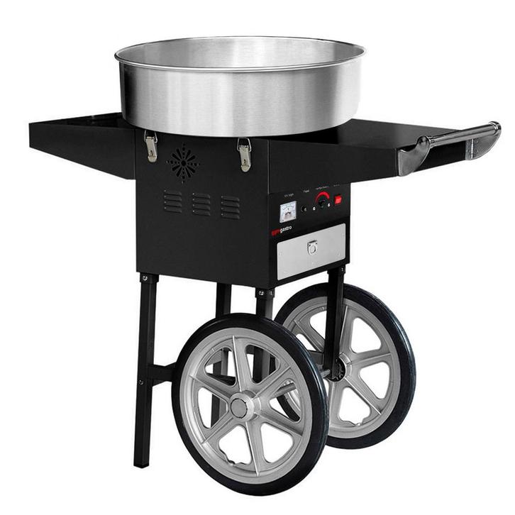 GGM Gastro | Suikerspinmachine - Ø 520mm - 1,08 kW - Zwart |, Zakelijke goederen, Horeca | Keukenapparatuur, Nieuw in verpakking