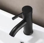 Zwarte Minimalistische Wastafelkraan - Nieuwe Kraan Badkamer, Verzenden, Nieuw, Kraan