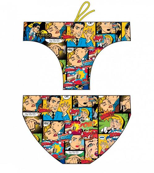 Special Made Turbo Waterpolo broek COMIC 2016, Watersport en Boten, Waterpolo, Nieuw, Verzenden