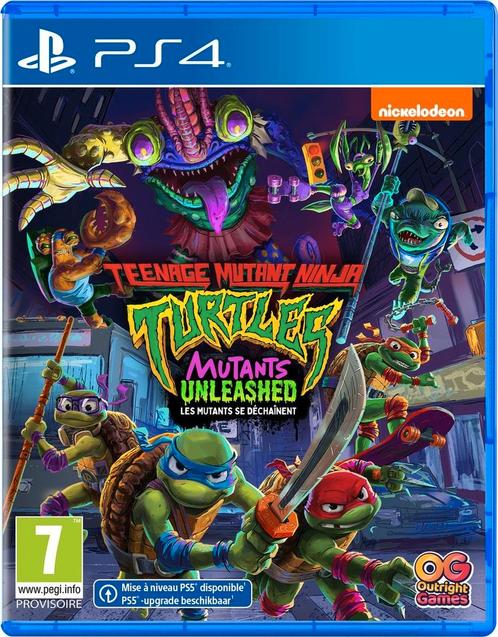 Teenage Mutants Ninja Turtles Mutants Unleashed-Standaard, Spelcomputers en Games, Games | Sony PlayStation 4, Nieuw, Ophalen of Verzenden