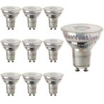 10x GU10 LED spot | Lybardo | 5.2 watt 50° 3000K dimbaar, Huis en Inrichting, Lampen | Losse lampen, 30 tot 60 watt, Verzenden