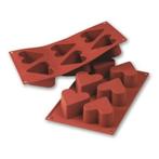 Siliconen Bakvorm Hart Ø65h40mm (6), Verzenden, Nieuw