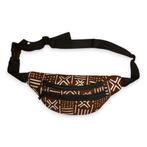 Afrikaanse print heuptasje / Fanny pack - Bruine X Bogolan -, Ophalen of Verzenden, Nieuw