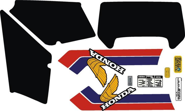 zeer veel stickers voor je honda m model, Fietsen en Brommers, Brommeronderdelen | Oldtimers, Nieuw, Overige merken, Overige typen