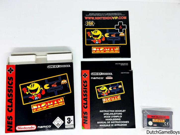 Gameboy Advance / GBA - Pac-Man - Nes Classics - NEU6, Spelcomputers en Games, Games | Nintendo Game Boy, Gebruikt, Verzenden