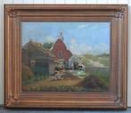 Daniël Noteboom (1877-1943) - Een huisje in de duinen van, Antiek en Kunst, Kunst | Schilderijen | Klassiek