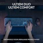 Logitech MX Keys S Combo - Draadloos Toetsenbord en Muis met, Verzenden, Zo goed als nieuw