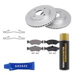 Voordeelset Remschijven + Remblokken FORD FIESTA 1.4 voorzij, Auto-onderdelen, Verzenden, Nieuw